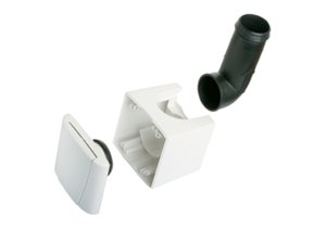 Wall inlet surface installation Optima