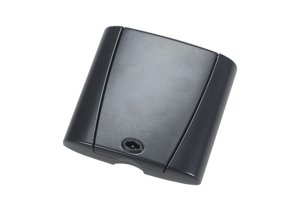 Optima metal cover assembly, with lock, satin nickel