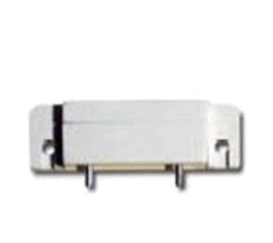 FLOOD PROBE FOR DETECTOR Ref. GLI-965R. FIXING TO THE WALL BY MEANS OF PLUG AND SCREW OR ADHESIVE. DIMENSIONS 64 x 20 x 30 mm
