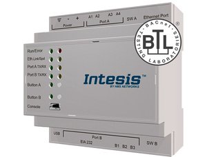  Modbus TCP & RTU Master to BACnet IP & MS/TP Server Gateway - 250 points