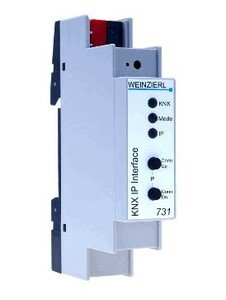 KNX IP INTERFACE 731 (5 TUNNELING CONNECTIONS) NO ADDITIONAL POWER NEEDED